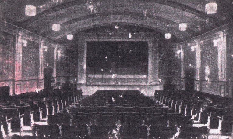 Inside the orginal auditorium